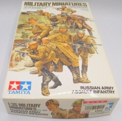 Tamiya 1/35 Military Miniature series No.20 Soviet Infantry Attack 35207 Bild 1