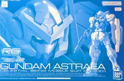 Bandai Spirits RG 1/144 Mobile Suit Gundam 00 Gundam Astraea Part set Bandai Namco Edition +15 รูปภาพ 1