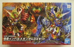 BANDAI SPIRITS SDW HEROES SD Gundam World Heroes Goku Impulse Gundam DX set 09