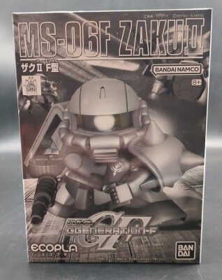 Bandai Spirits BB Senshi/G Generation F SD Gundam G Generation-F Zaku II IF Type (Zaku II Mass Production Type)/Ecopla/Bandai Namco version