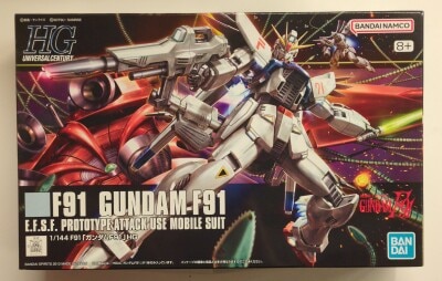 Bandai Spirits HGUC 1/144 Bandai Namco Gundam F91/8+ notation 167 imagen 1
