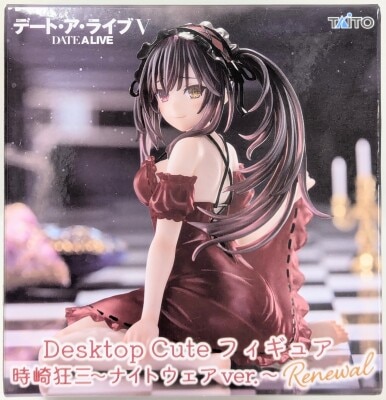Taito Desktop Cute Figure Date A Live V Kurumi Tokisaki Nightwear Ver. Renewal