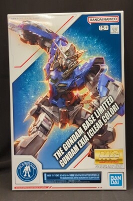 Bandai Spirits MG 1/10 0 Gundam Base Limited Mobile Suit Gundam OO Gundam Exia Clear Color