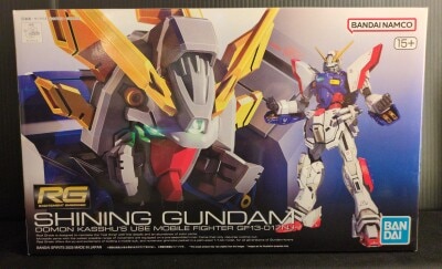 BANDAI SPRITS RG 1/144 Mobile Fighter G Gundam Shining Gundam 42
