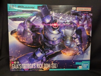 Bandai Spirits HG 1/144 Mobile Suit Gundam GQuuuuuuX Rick Dom Custom/Ortega Custom (GQ) 9 image 1