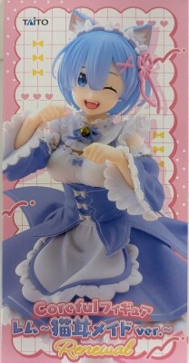 Taito Coreful Figure Re:Zero - Starting Life in Another World Rem Cat Ear Maid Ver. Renewal