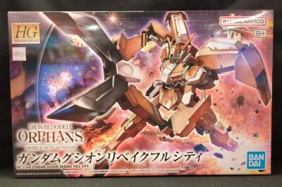 Bandai Spirits HG IRON-BLOODED ORPHANS 1/144 Bandai Namco Gundam Gusion Rebake Full City / 8+ notation 023 imagen 1
