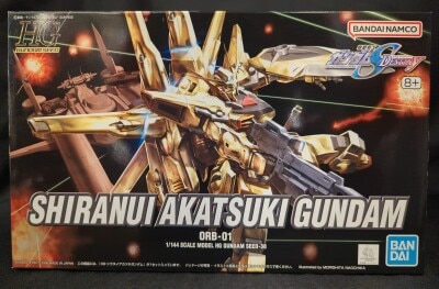BANDAISPIRITS HG GUNDAM SEED 1/144 Bandai Namco version Shiranui Akatsuki Gundam 38