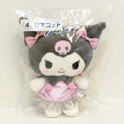 Sanrio Kuromi winning lottery ticket October 4, 2025. Mascot