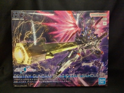 BANDAI SPIRITS HG 1/144 Mobile Suit Gundam SEED FREEDOM Destiny Gundam Spec II and Zeus Silhouette 258