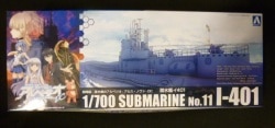 Aoshima 1/700 Submarine I-401 012437