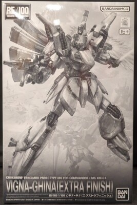 Bandai Spirits RE/100 1/100 Mobile Suit Gundam F91 Vigna Ghina [Extra Finish] / Bandai Namco version Bandai Namco version gambar 1