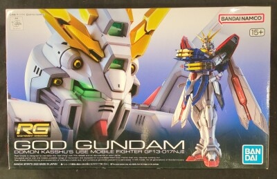 BANDAI SPIRITS RG 1/144 Mobile Fighter G God Gundam + notation 37