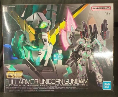 Bandai Spirits RG 1/144 Bandai Namco Full Armor Unicorn Gundam+ 30