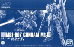 Bandai Spirits HGUC 1/144 Mobile Suit Zeta Gundam MSV Gundam MkIII