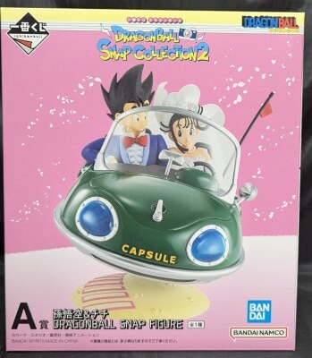 Bandai Spirits Ichiban Kuji Dragon Ball DRAGONBALL SNAP COLLECTION2 A-Prize Son Goku& Chi-Chi