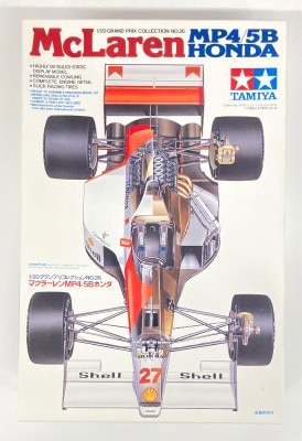 Tamiya 1/20 Grand Prix Collection McLaren MP4/5B Honda 26