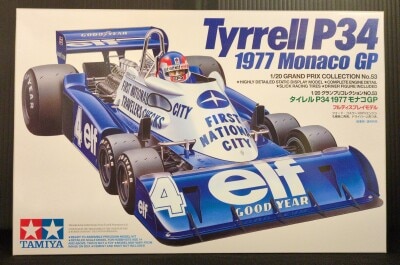 Tamiya 1/20 Grand Prix Collection No.53 Tyrrell P34 1977 Monaco GP 20053