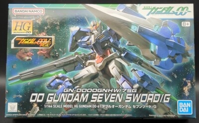 BANDAI NAMCO HG 1/144 Bandai Namco double O Gundam Seven Sword/G 61 이미지 1