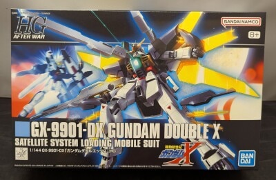 Bandai Spirits HG 1/144 Bandai Namco Gundam Double X/+8 notation 163