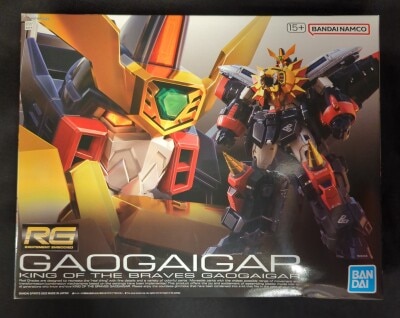 Bandai RG GaoGaiGar + notation image 1