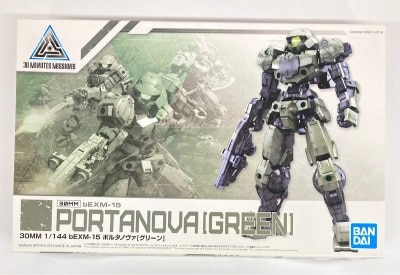 Bandai Spirits 30 MINUTES MISSIONS bEXM-15 Portanova [green] image 1