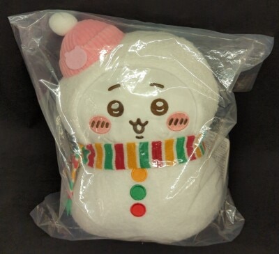 LEGS Any My Lottery Chiikawa Turned into a Snowman! A-Prize Chiikawa Plush Toy 1