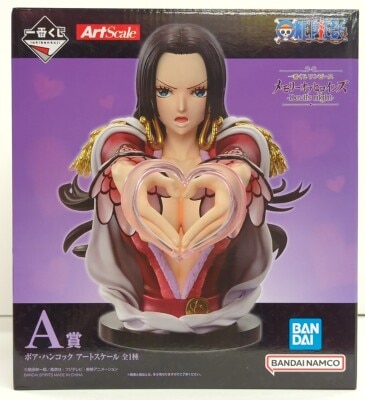 Bandai Spirits Ichiban Kuji One Piece Memory of Heroines -Devil's Night- A-Prize Boa Hancock Art Scale gambar 1