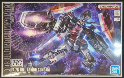 반다이 스피릿츠 HG 1/144 반다이 남코 버전 15+ 표기 Full Armor Gundam(GUNDAM THUNDERBOLT Ver.) / 15+ 표기 이미지 1