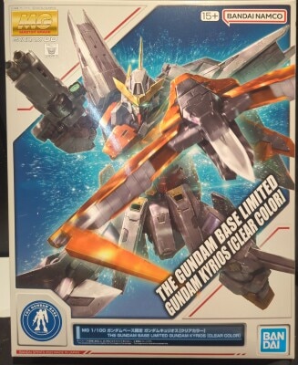 BANDAI NAMCO MG Mobile Suit Gundam 00 Gundam Kyrios/Clear Color 15+ Notation 1/100