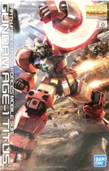 BANDAI SPIRITS MG 1/100 Bandai Spirits version Gundam AGE-1 Titus image 1