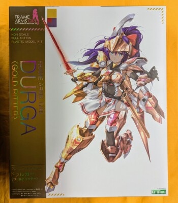 Kotobukiya - Frame Arms Girl Durga (Gold Ritter) 图片 1