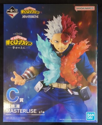 Bandai Spirits Ichiban Kuji My Hero Academia Happiness Above C-Prize Todoroki Shoto MASTERLISE Figure gambar 1