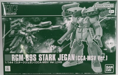 Bandai HGUC 1/144 Mobile Suit Gundam Unicorn Stark Jegan(CCA-MSV Ver.) Bandai Namco Edition 圖片 1