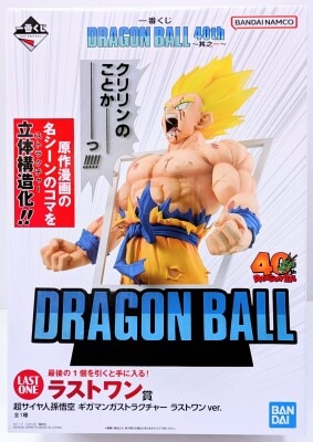 Bandai Spirits Ichiban Kuji DRAGON BALL 40th Anniversary Last One Last One Prize: Super Saiyan Son Goku Giga Manga Structure Last One ver.