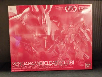 Bandai Spirits RG 1/144 Bandai Spirits version Sazabi Clear Color LIMITED image 1