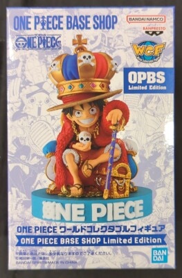 BANDAI SPIRITS WCF World Collectable Figure One Piece Monkey D Luffy ONE PIECE BASE SHOP LIMITED EDITION OPBS