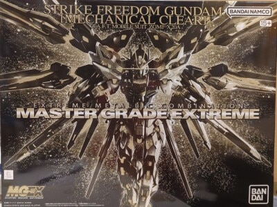 Bandai Spirits MGEX 1/100 Mobile Suit Gundam Seed DESTINY Strike Freedom Gundam [Mechanical Clear] Bild 1