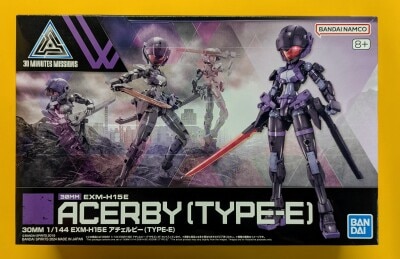 Bandai 30 MINUTES MISSIONS EXM-H15E Acherby (TYPE-E) 66