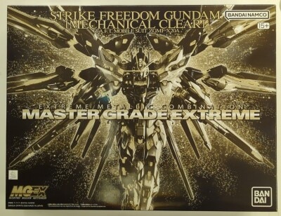 Bandai Spirits MGEX 1/100 Mobile Suit Gundam Seed DESTINY Strike Freedom Gundam [Mechanical Clear]
