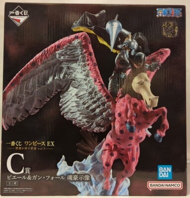 Bandai Spirits Ichiban Kuji One Piece EX Those Who Possess the Devil vol.3 C-Prize Pierre & Gan Fall Tamashii Goshi Statue