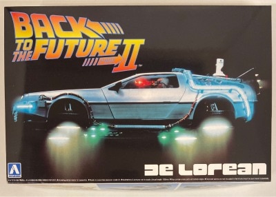 Aoshima Movie Mecha DeLorean Part II