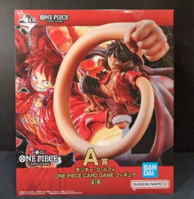 Bandai Spirits Ichiban Kuji ONE PIECE CARD GAME A-Prize Monkey D Luffy ONE PIECE CARD GAME Figure