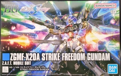 Bandai Spirits HG 1/144 Bandai Namco Strike Freedom Gundam/8+ notation 201