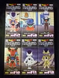 Banpresto WCF Dragon Ball Resurrection 'F' vol.2 Complete 6 Type Seted