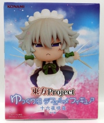 KONAMI Yukkuri-style Deformed Figure Sakuya Izayoi imagen 1