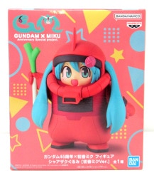 Bandai Spirits Gundam 45th Anniversary x Hatsune Miku Figure Char's Zaku Hatsune Miku Ver.
