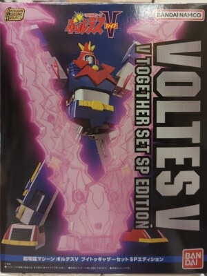 Bandai SMP [SHOKUGAN MODELING PROJECT] Super Electromagnetic Machine Voltes V V-to-Gather set SP Edition