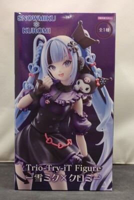 フリュー Trio-Try-iT Figure SNOWMIKU×KUROMI 雪ミク×クロミ image 1