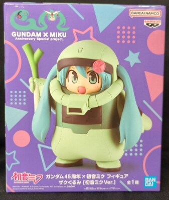 Bandai Spirits Gundam 45th Anniversary x Hatsune Miku Figure Zaku Hatsune Miku Ver. 图片 1